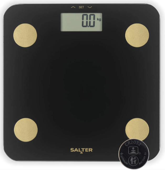 Salter Digital Analyser Smart Scale – Black & Gold