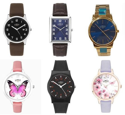 Starter Pack Mens Ladies Basic Quartz Chronograph Watches