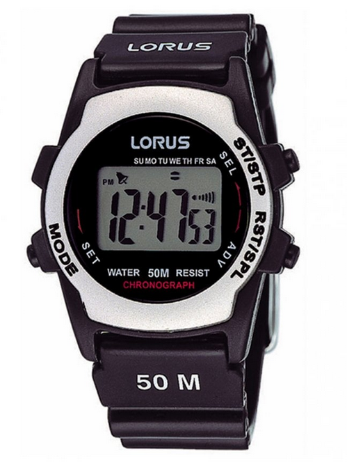 Lorus kids Digital Sports Strap Watch NEEDS BATTERY