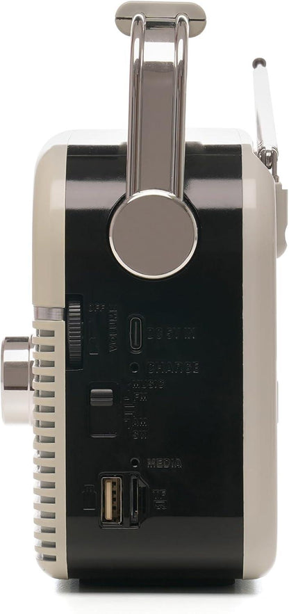 Bolero 3 Band Rechargeable Portable Radio + MusicStream