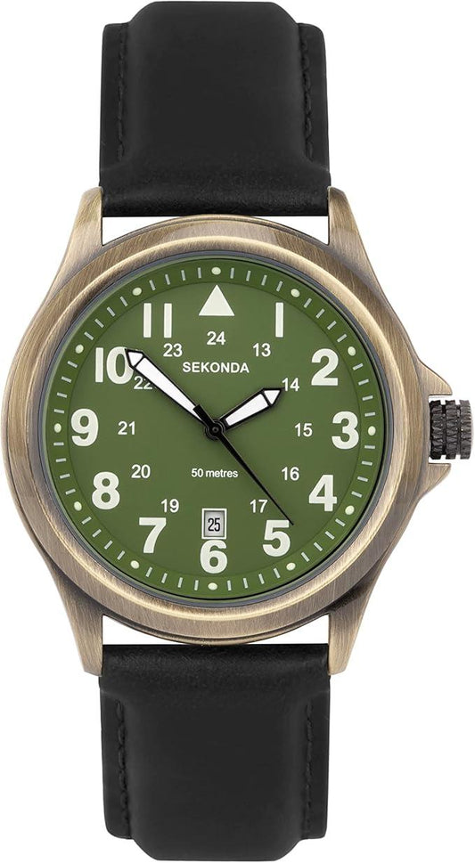 Sekonda Mens Altitude Pilot Watch 43mm