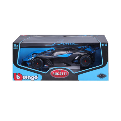 BUGATTI BOLIDE W16.4 BLUE DIECAST REPLICA 1:18