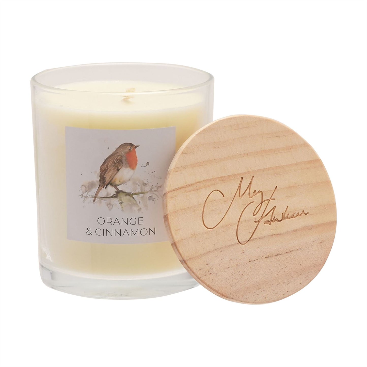 Meg Hawkins 250g Candle - Robin Orange & Cinnamon