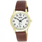 Ravel Mens Basic Day/Date Faux Leather Strap Watch R0706G