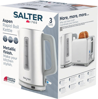 Salter Aspen Electric 1.7L Kettle - 3000W