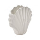 Hestia White Shell Vase