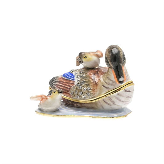 Treasured Trinkets - Mother & Baby Ducks