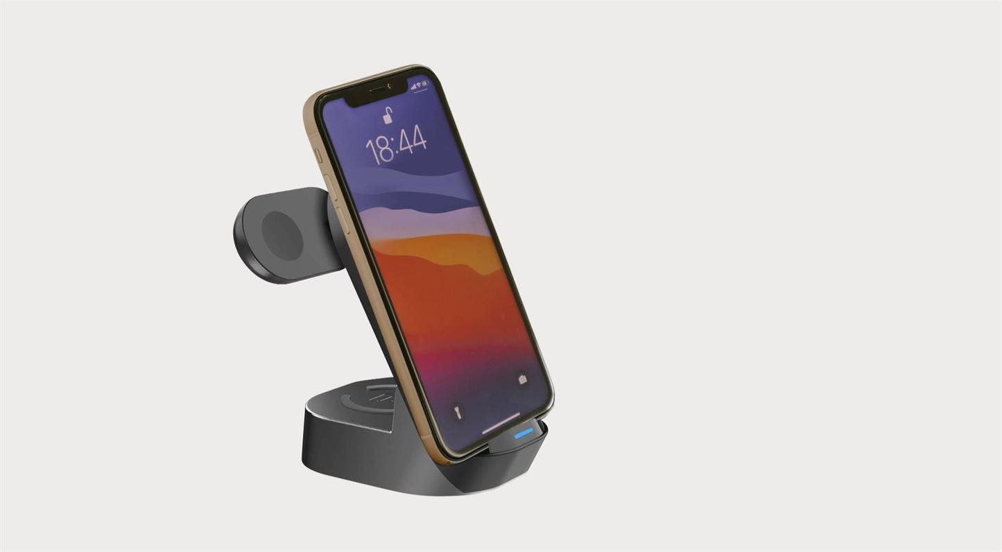 WYEFLUX 25W 3-in-1 Wireless Charging Stand