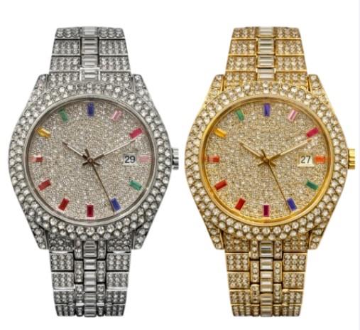 NY London Mens Fashion Bling Assorted Watch Dated Round Dial Bracelet Watch Available Multi Colour