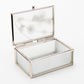 Sophia Classic Glass & Wire Bumble Bee Rectangle Trinket Box