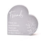 Moments Heart Plaque - Friends