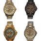 Christyan Arden Mens Fashion Dated Dial Analogue Metal Bracelet Strap Watch Available Multiple Colours