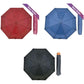 Drizzles Deluxe Plain Supermini Umbrella Black UU0013  Available Multiple Colors