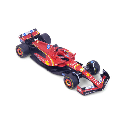 1:43 F1 Ferrari Sf-24 2024 Leclerc In 12Pc Dispenser - Diecast Model car Collectables