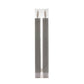 Set of 2 LED Wax Taper Candles Dove Grey 24cm