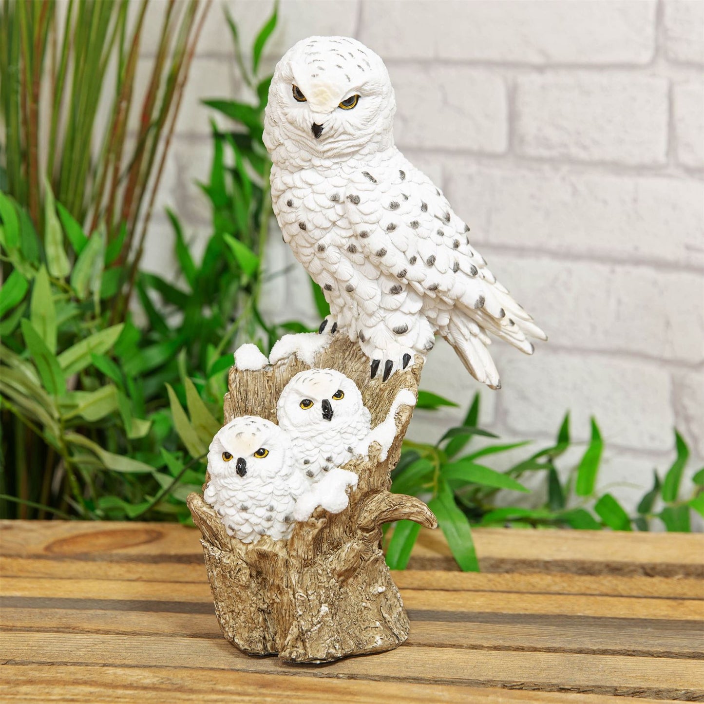 Naturecraft Collection - Owl & Owlets Figurine 29cm