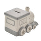 Bambino Ceramic Train Shaped Money Box