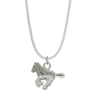 Relda Childrens Girls Pink Watch and Jewellery Gift Set for Kids with Silvertone Horse Necklace REL24 - CLEARANCE NEEDS RE-BATTERY