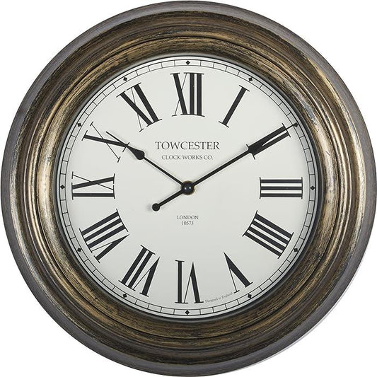 Acctim Consett Antique Bronze 30cm Wall Clock 21918