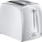 Russell Hobbs Texture 2 Slice Toaster White