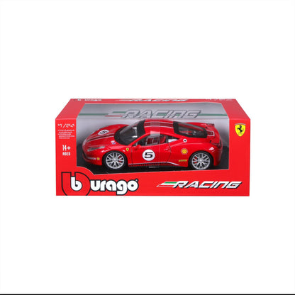 1:24 Ferrari Racing 458 Challenge  - Diecast Model car Collectables
