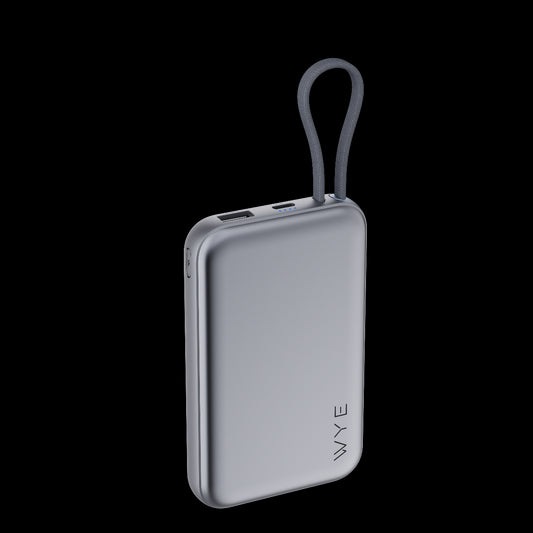 WYEFLUX Magnetic Wireless Power Bank - Grey