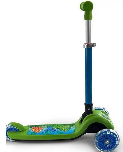Dinosaur Trail Twister Scooter With Light Up Wheels