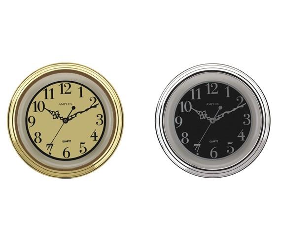 Amplus 12" Wall Clock PW031 Available Multiple Colour