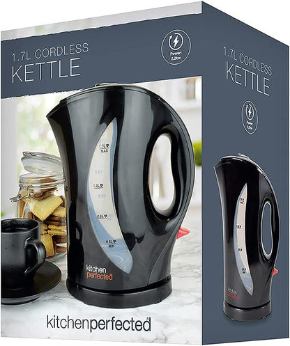 Kitchen Perfected Kettle 2000W Fast Boil 1.7l & 2 Slice Toaster Set