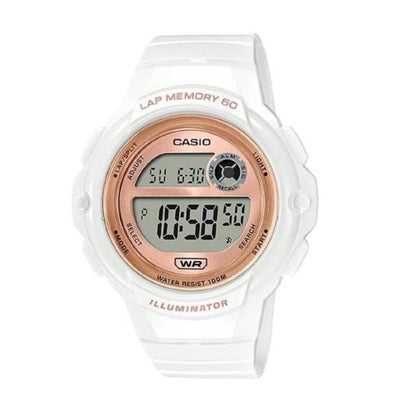 Casio Ladies Sports Dated Digital Watch Resin Rubber strap LWS-1200H Available Multiple Colour