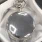 Mens & Ladies Mechanical Hand Winding Half Hunter Steampunk Silver Pocket Watch