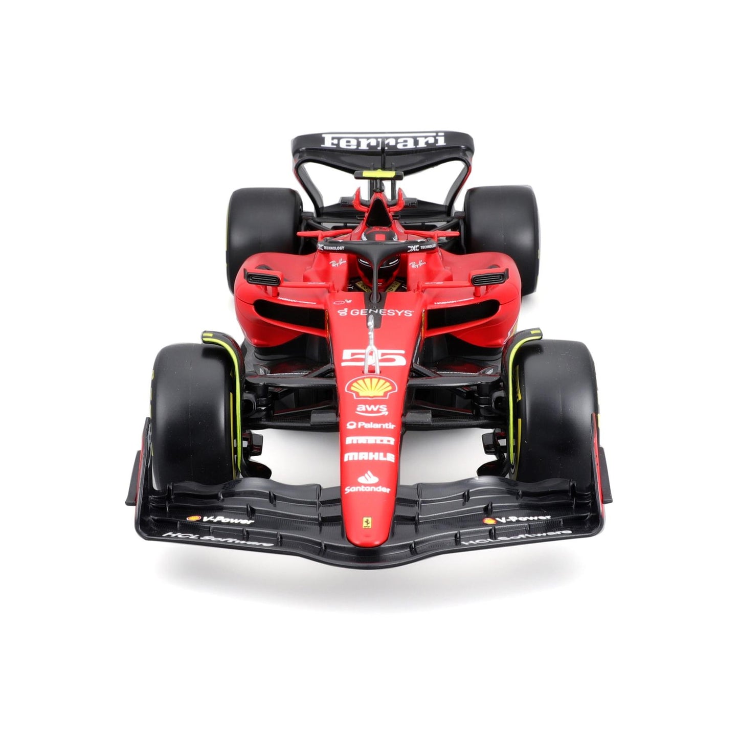 F1 FERRARI SF-23 2023 SAINZ WITH HELMET 1:18