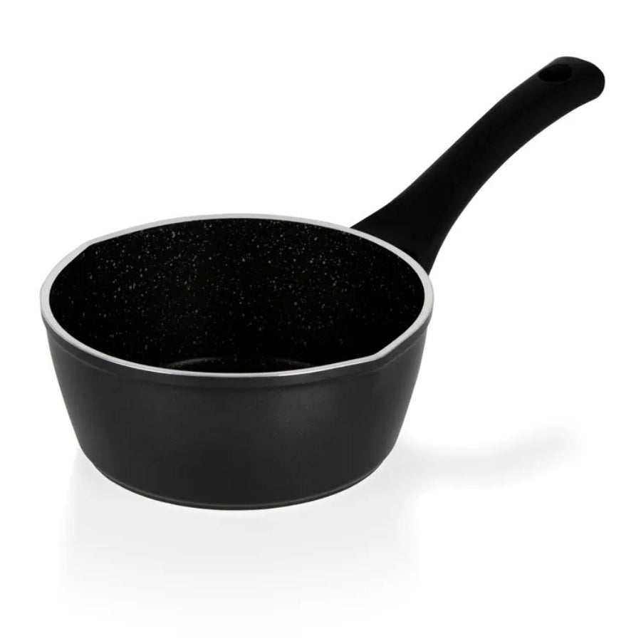 Simply Home Black Marble Milk Pan 16cm