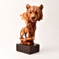 Naturecraft Wood Effect Resin Figurine - Tiger Head & Cub