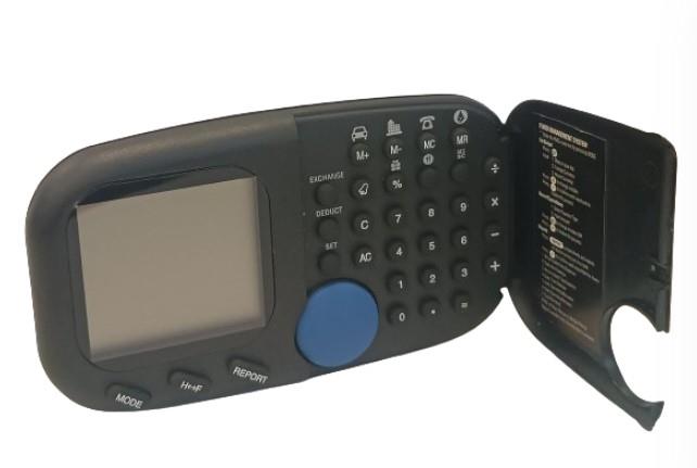 Bert Travelator Digital Alarm Clock & Calculator Black