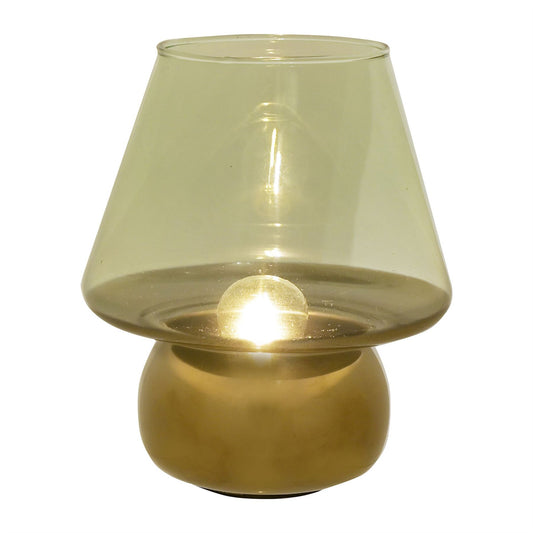Hestia Green & Gold LED Lamp 20.5cm