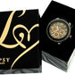 Lipsy London Ladies Bling Bezel Chrono Effect Dial Black Leather Strap Watch LP284 - CLEARANCE NEEDS RE-BATTERY