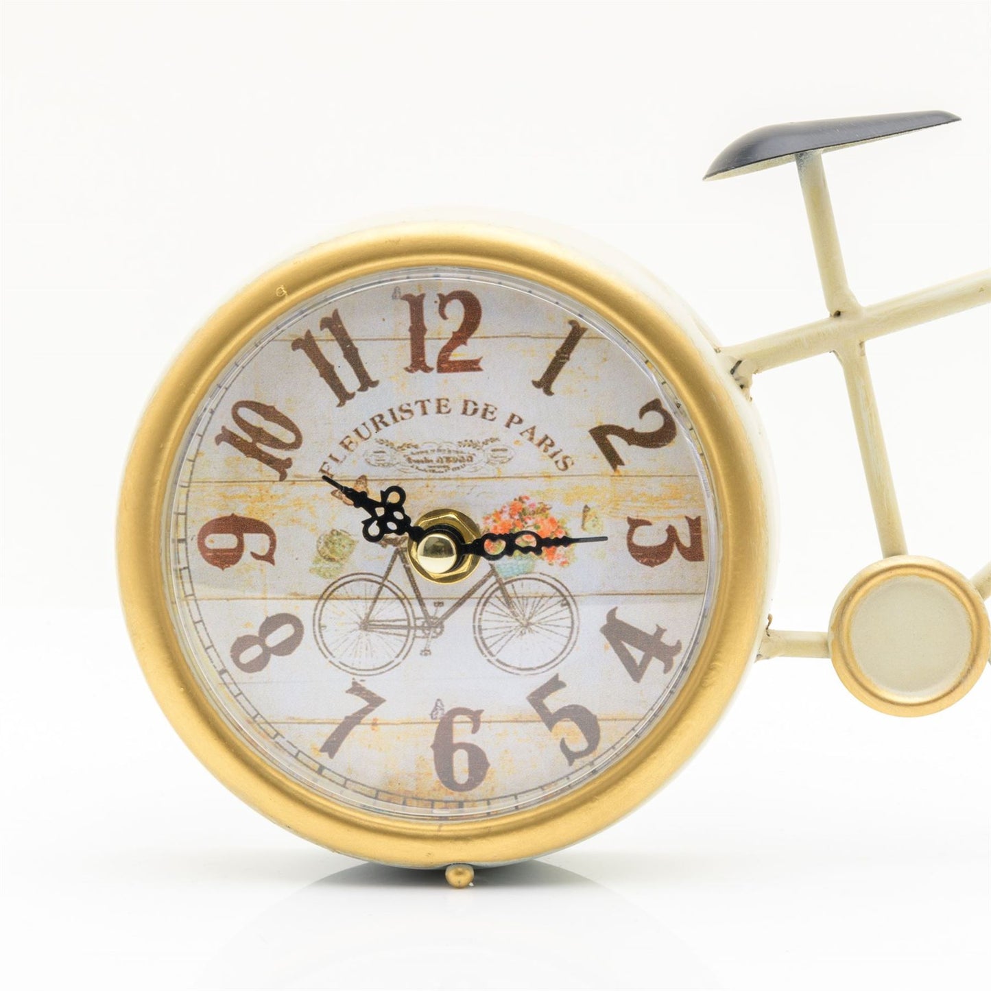 Hometime Mantel Clock Bicycle