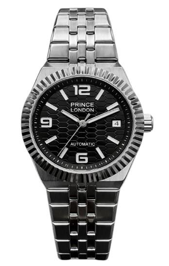 NYL Mens Automatic Metal Hollow Mechanical Dated Dial Analogue Metal Bracelet Watch NY London  Available Multi Colour