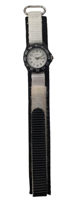 Imperial Girls & Boys White Dial with Velcro Nylon Strap Easy Fasten Watch IMP-W CLEARANCE NEEDS RE-BATTERY