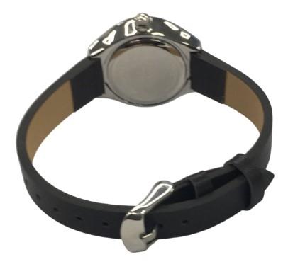 Limit Ladies Basic Silver Case White dial Dial Brown Leather strap Watch