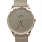 Limit Mens Fashion Dated Silver Dial Silver Plated Mesh Bracelet Watch 5765
