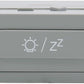 Acctim jet Digital Alarm Clock, LCD Digital Display with White Backlight, Snooze Function, Volume Control (Pigeon Grey)