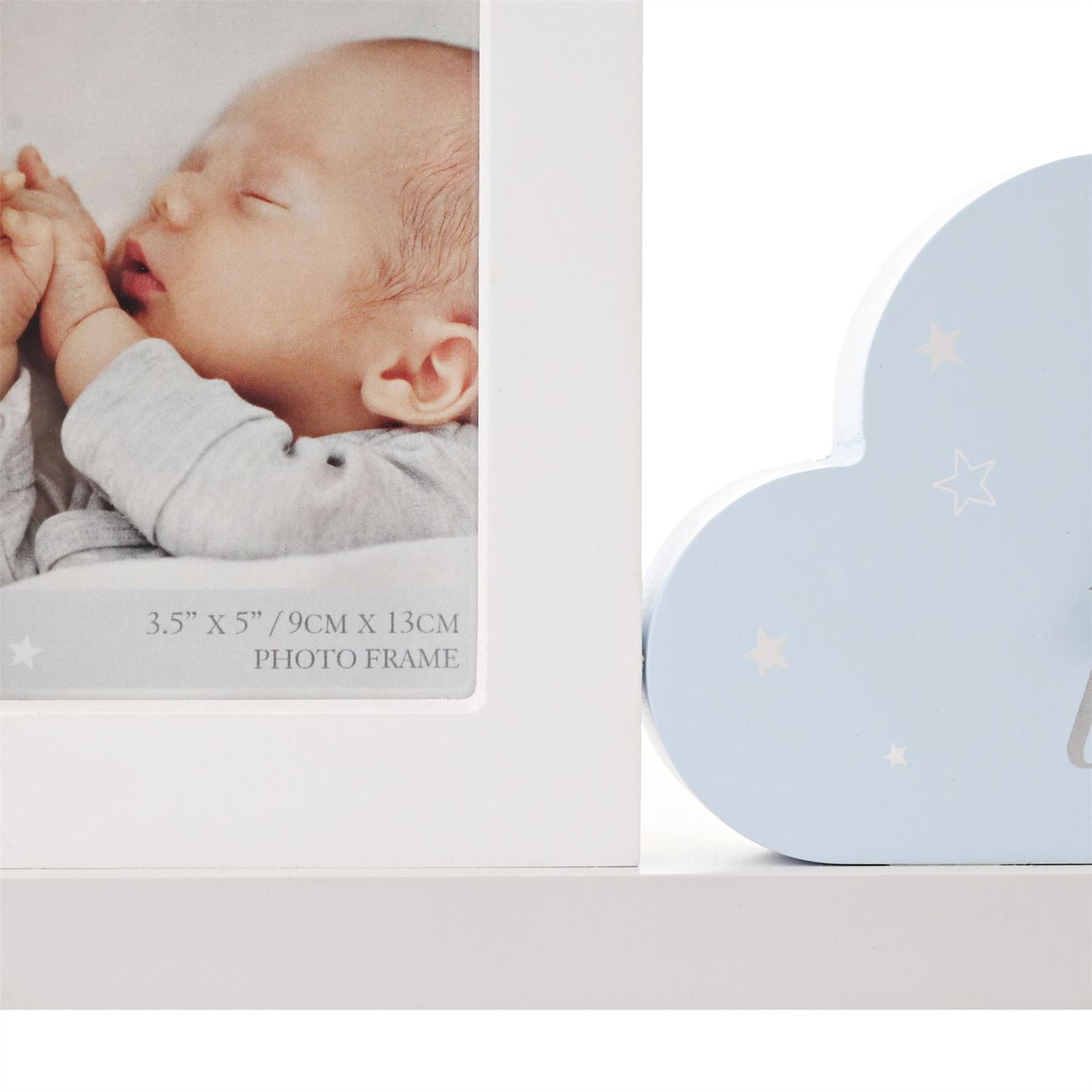 Bambino Mantel Plaque Frame "Dream Big Little Man" 37cm