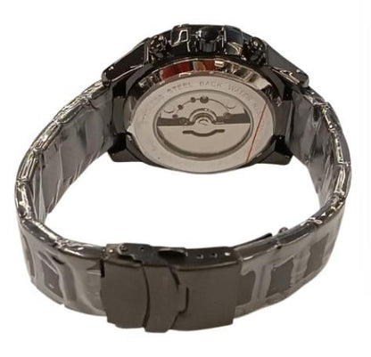 Christyan Arden Mens Dated Dial Analogue Metal Bracelet Strap Watch Multiple colours available