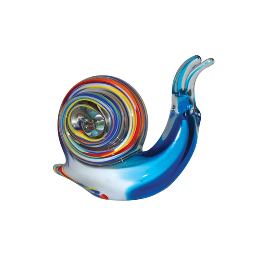 Objets dArt Glass Figurine - Snail