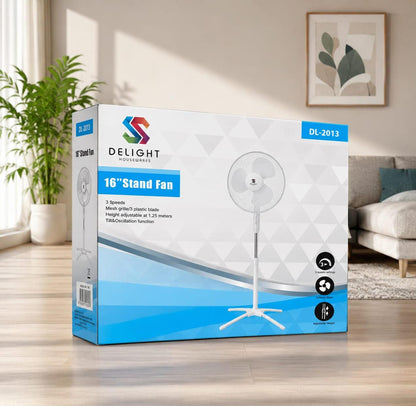 Delight 16" Pedestal Oscilation Fan