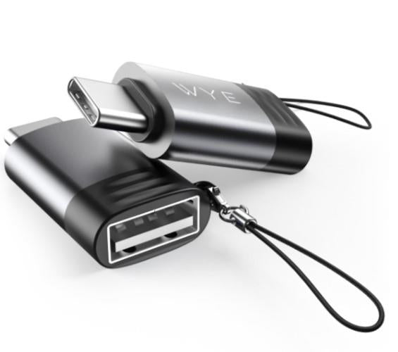 WYEFLOW USB-A to USB-C OTG Adaptor