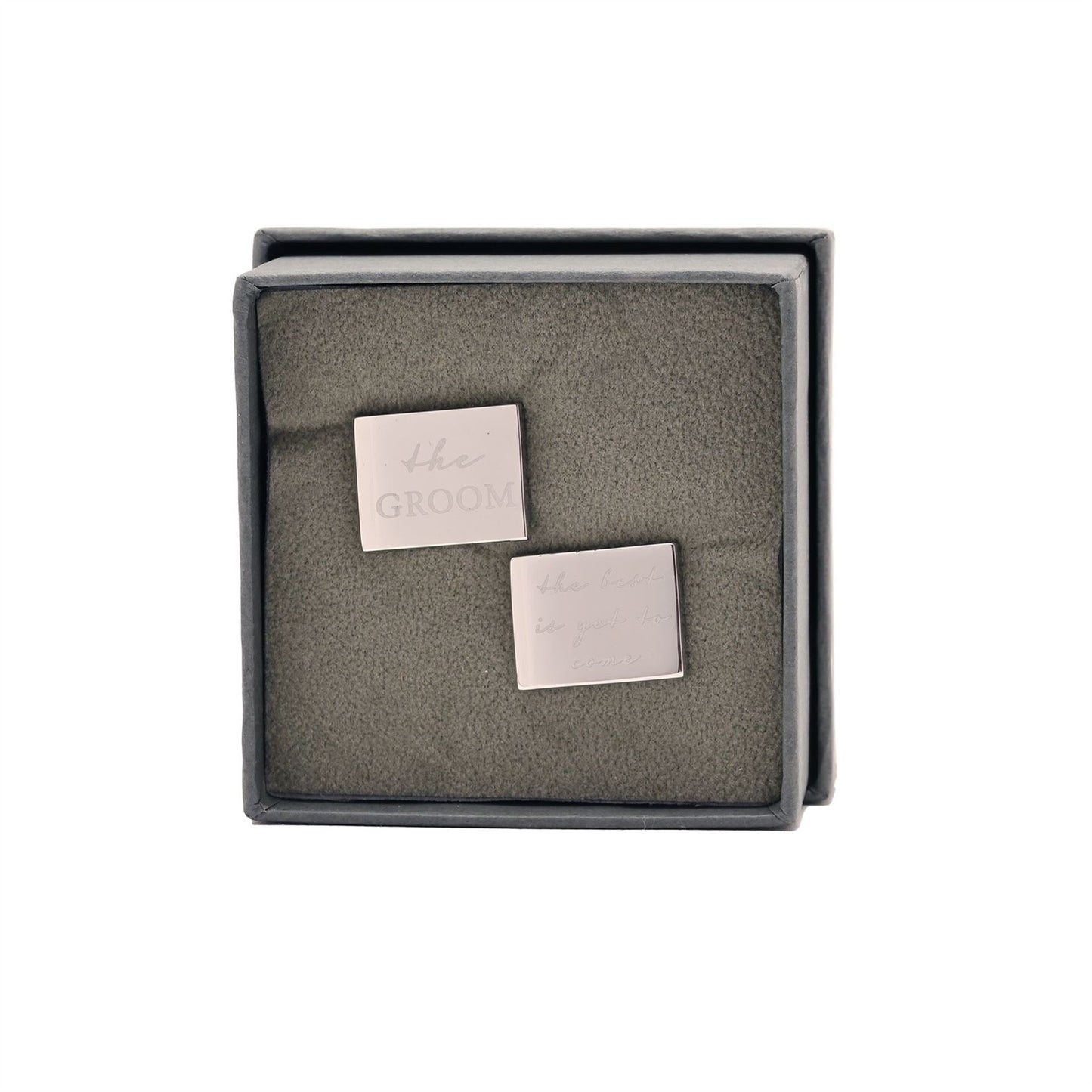 Amore Pair of Cufflinks Groom