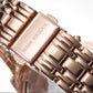 Mark Maddox Ladies Fashion Chronograph Day / Date Gold Plated Bling Dial Brown Bracelet watch  - CLEARANCE NEEDS RE-BATTERY